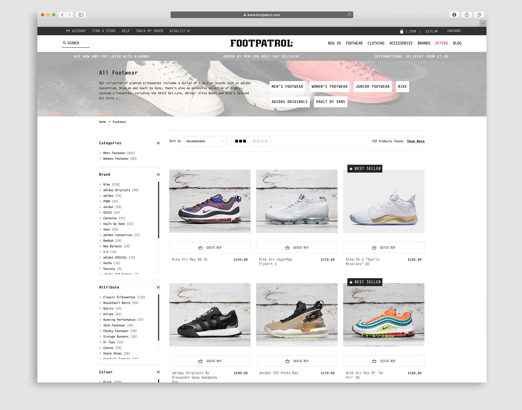 Footpatrol Redesign